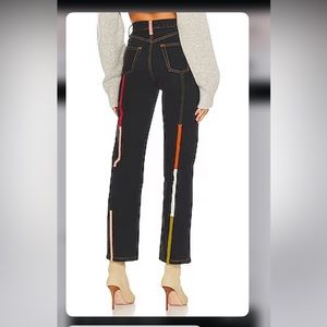 Still Here Woolen Rainbow Childhood Straight Denim Size 26